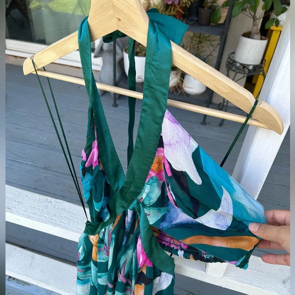 Anthropologie The Brinley V-Neck Jumpsuit size small - Picture 7 of 10